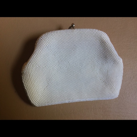 Vintage Pearl Coin Purse/ Clutch - Picture 5 of 5
